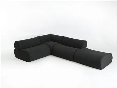 Qora kompressli divan